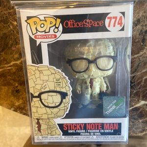 Office space sticky note man vinyl POP!
